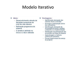 Modelo Iterativo
 