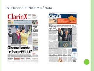 Interesse e proeminência