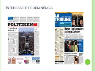 Interesse e proeminência 