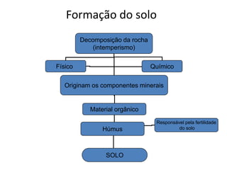 Formação do solo