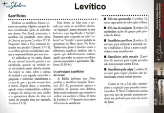 SeminárioTeológicoShalom
ProduzidopeloProf.RicardoGondim
Proibidaareproduçãosemautorização
Levítico
 