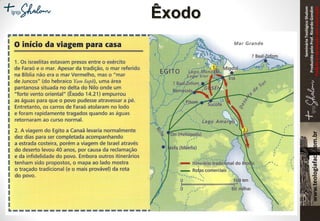 SeminárioTeológicoShalom
ProduzidopeloProf.RicardoGondim
Proibidaareproduçãosemautorização
Êxodo
 
