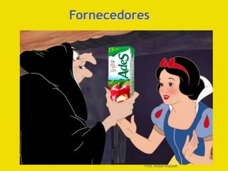 Fornecedores
Prof. Késia Rozzett
 