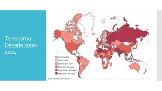 Terrorismo:
Década 2000-
2014
 