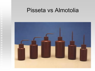 Pisseta vs Almotolia
 