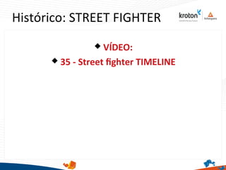 Histórico: STREET FIGHTER
 VÍDEO:
 35 - Street fghter TIMELINE
 