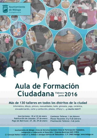 Aula de formación Ciudadana Málaga