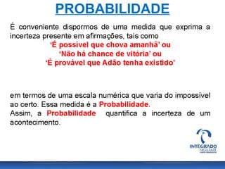 Planos de Aula Sobre Probabilidade