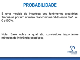 PROBABILIDADE
 