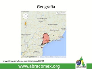 Geografia
www.ifitweremyhome.com/compare/BR/KR
 