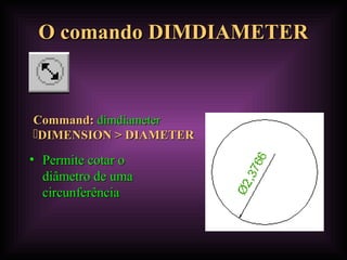 Aula 27 - A cotagem de desenhos no Autocad 14 | PPT