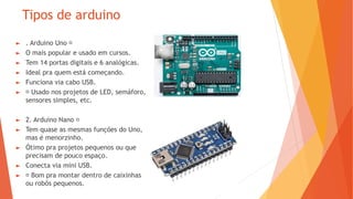 Arduino Usado AULA 2 ARDUINO – Introdução ao Arduino.pptx