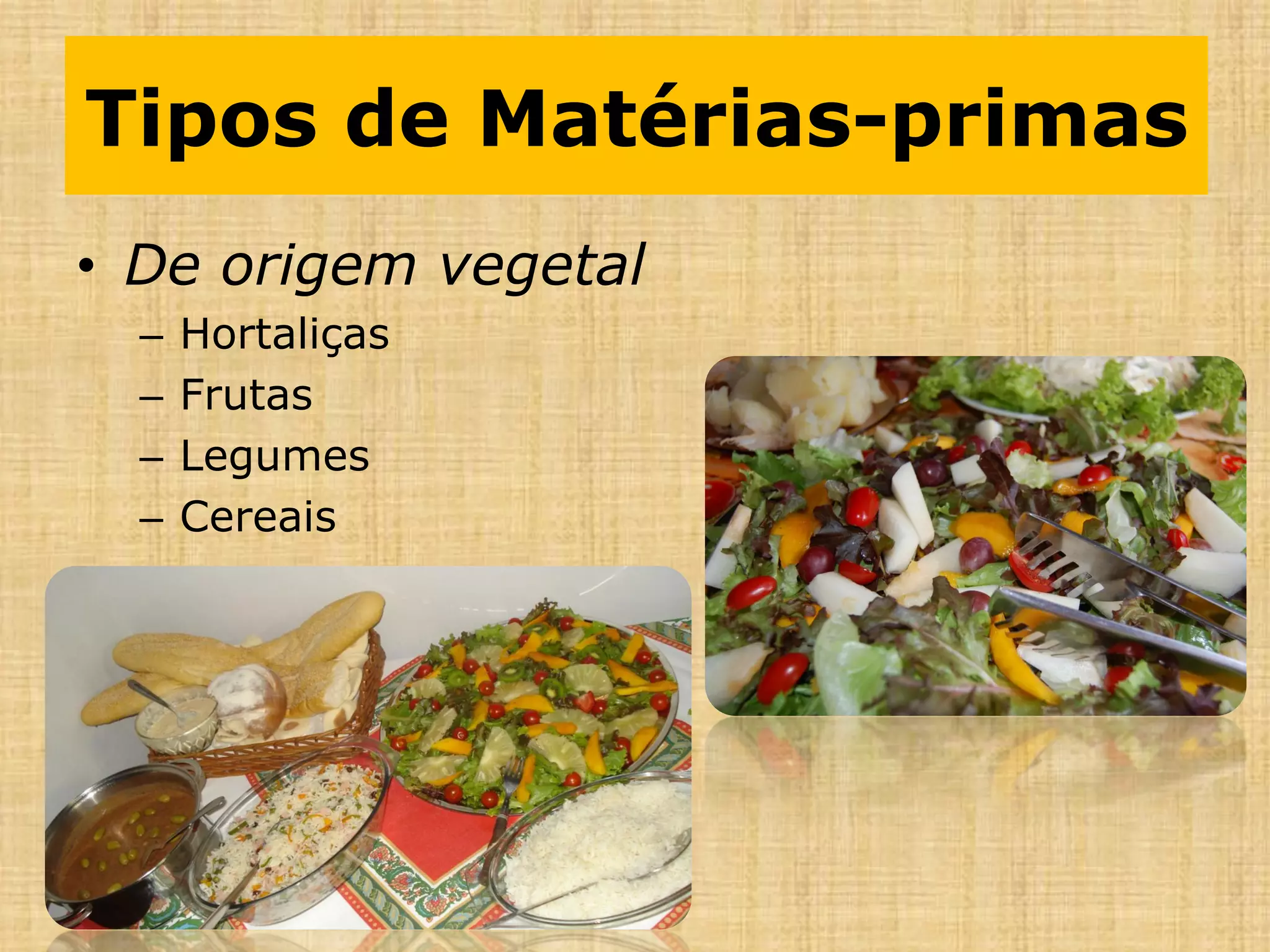 Aula 2 controle de matérias primas | PPT