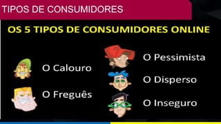 TIPOS DE CONSUMIDORES
 