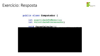 Exercício: Resposta
 
