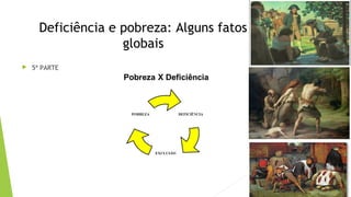 Deficiência e pobreza: Alguns fatos
globais
 5ª PARTE
 