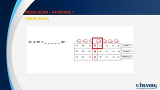 RESOLUÇÃO – ATIVIDADE 1
EXERCÍCIO b)
 