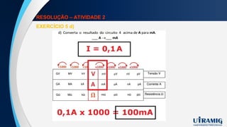 RESOLUÇÃO – ATIVIDADE 2
EXERCÍCIO 5 d)
 