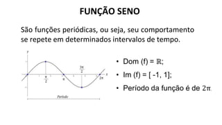 Aula de Função Seno, funções periódicas circulares | PPTX
