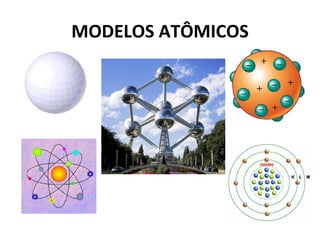 MODELOS ATÔMICOS
 