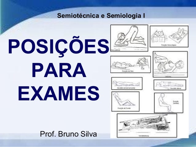 Posicoes de exames