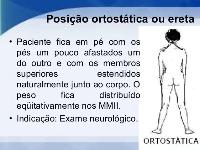 Posicoes de exames