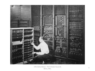 Informática Básica - Prof. Jônatas Souza de
Abreu, MSc.

3

 