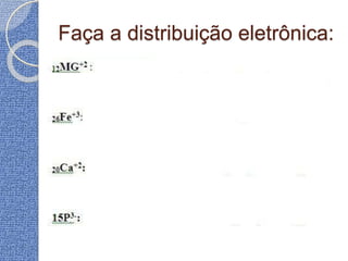 5
Faça a distribuição eletrônica:
 