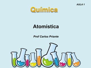 Atomística
Prof Carlos Priante
AULA 1
 