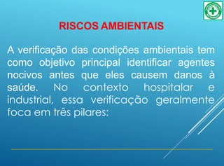 AULA 2 RISCOS AMBIENTAIS NOS AMBIENTES DE TRABALHO | PDF