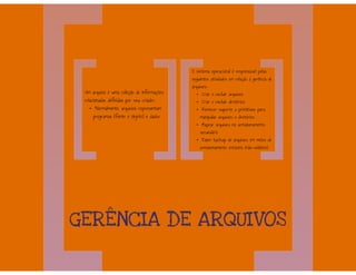 Gerência de Processos, Gerência de Memória - Sistemas Operacionais