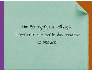 Gerência de Processos, Gerência de Memória - Sistemas Operacionais