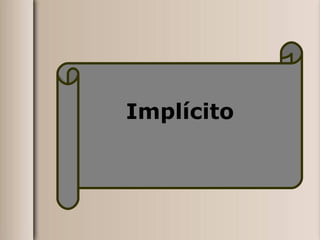 Implícito 
