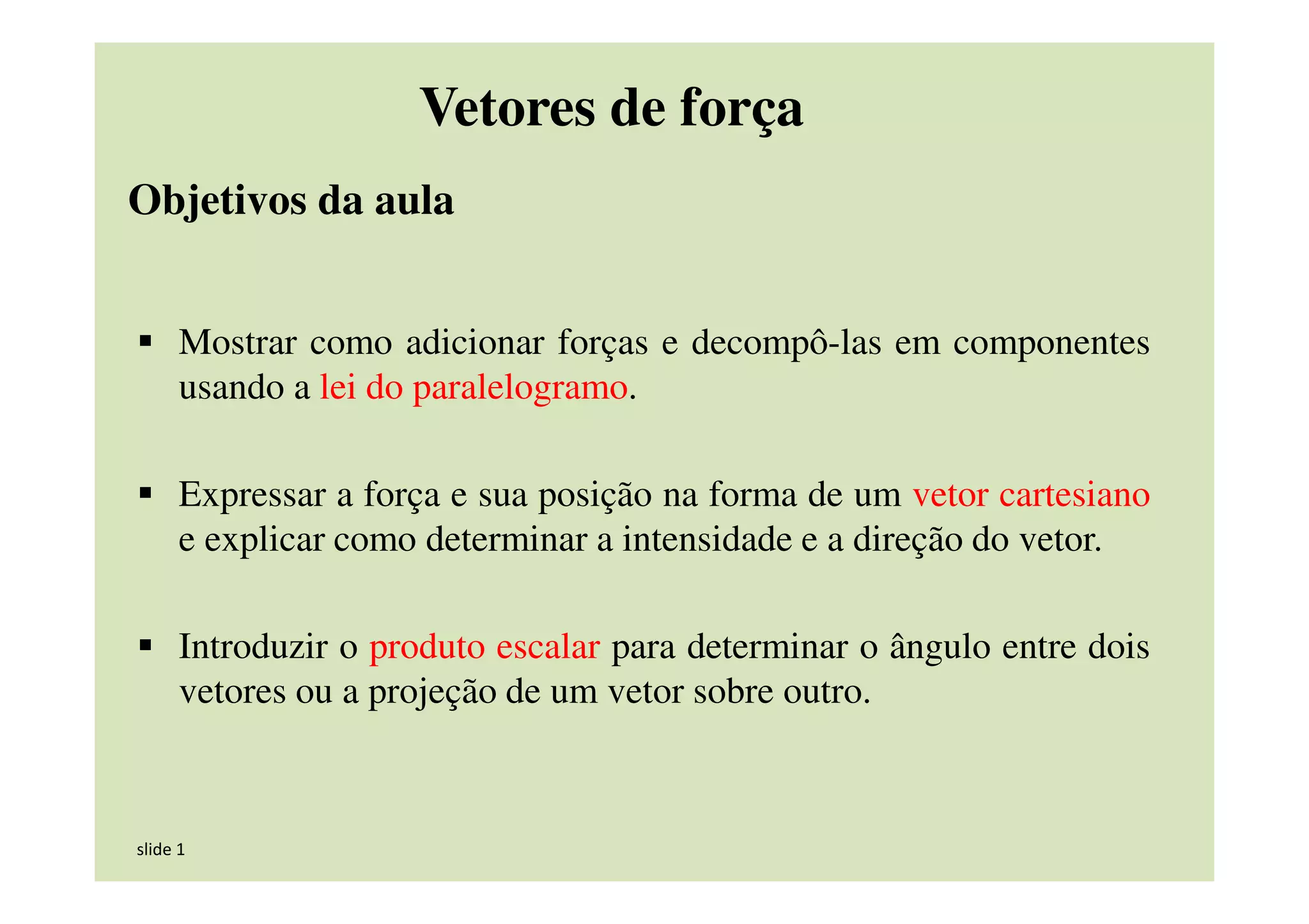 Aula 2 vetores | PDF