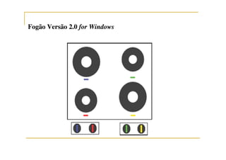 Fogão Versão 2.0Fogão Versão 2.0 for Windowsfor Windows
 