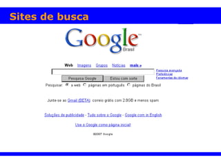Sites de busca 