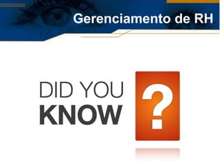 Gerenciamento de RH
 