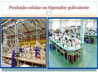 Produção celular ou Operador polivalente
 