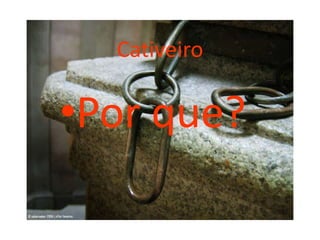 Cativeiro
•Por que?
 