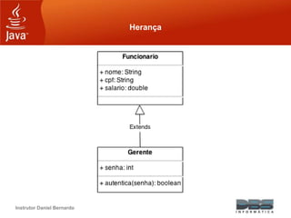 Instrutor Daniel Bernardo
Herança
 