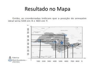 Resultado no Mapa
 