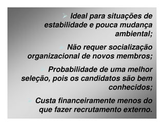 Aula 3  Adm. RH - Recrutamento