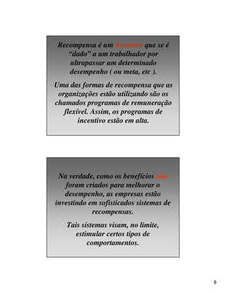 Aula 3 - Gestão de Benefícios