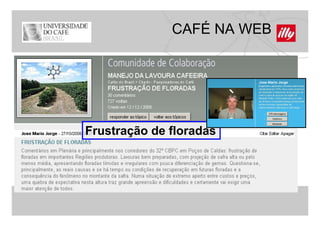 CAFÉ NA WEB




Frustração de floradas
 