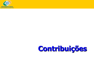 Contribuições 