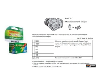 Cada câmera terá sua variação de sensibilidade, assim como a possibilidade de ter ruídos em uma imagemNikon D5000Canon Rebel T1i
