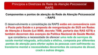 Sus Raps Aula 3 - SAÚDE MENTAL.pdf CAPS; Política Nacional de Saúde Mental; | PDF
