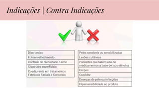 Indicações | Contra Indicações
 