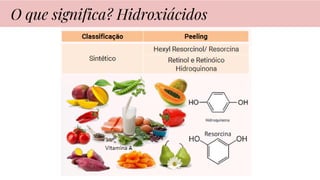 O que significa? Hidroxiácidos
 