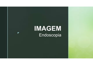 z
Endoscopia
IMAGEM
 